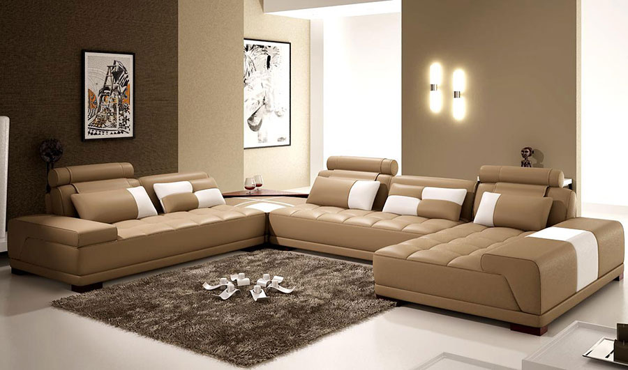 Sofa lớn đặt giữa phòng